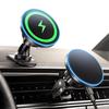 Magnet Wireless Car Charger 15W Fast Charging Magnetic Car Mount Phone Holder Air Vent for iPhone 16 15 14 13 Pro Max 12