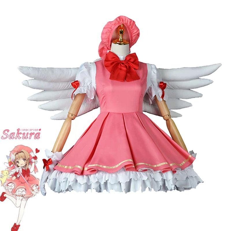 Kleines Sakura Cosplay Kostüm Erhältlich In Größen S Bis Xxxl