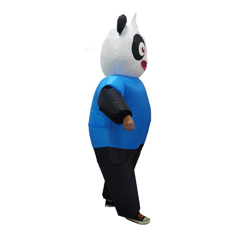 Cute panda inflatable costume