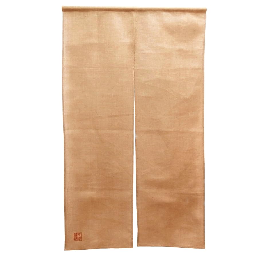 Senshishuin Linen Size 82cm x Curtain, 100% Jute, 142cm, Off-White