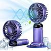 Portable Handheld Fan, USB Rechargeable Cooling Fan, Adjustable Fan for Home Office School Travel, Room Accessories
