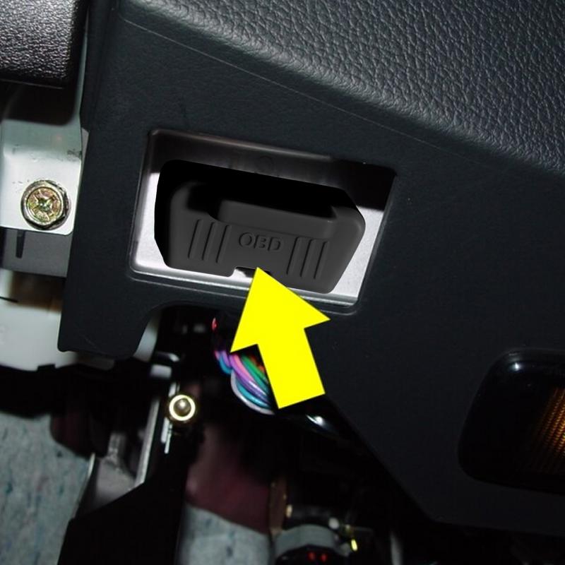 OBD Cover Lock Waterproof Vehicles Lid OBD Protector Silicone Protective Sleeve Car OBD silicone protective cover
