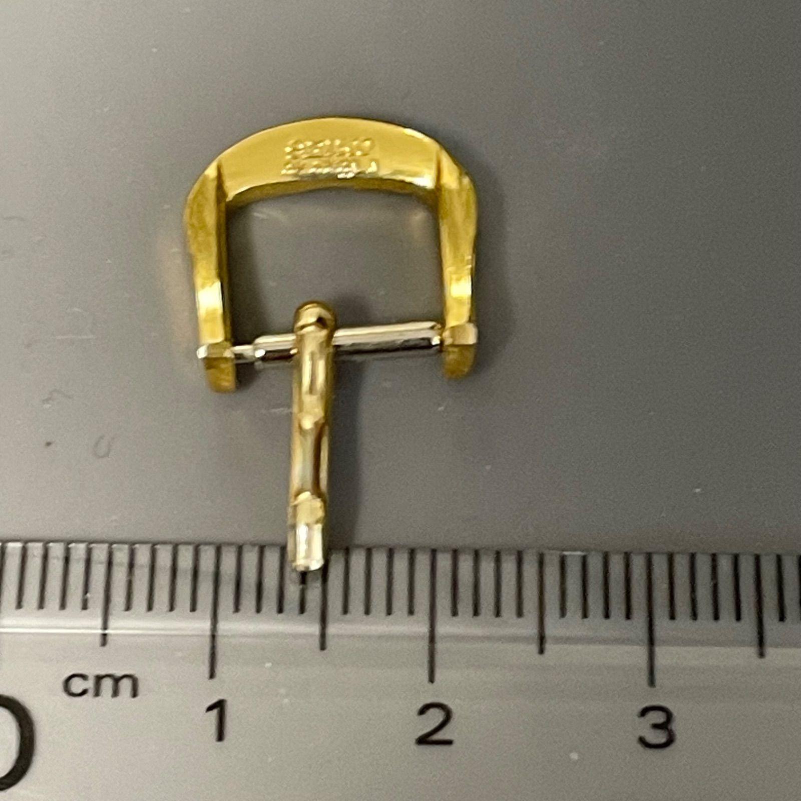 Used Seiko SEIKO Logo Buckle 10mm Silver Stainless Steel Dolce Spirit Alba ALBA Chariot Presage Solar Belt Replacement Pin Buckle Parts Silver 1