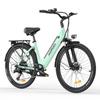 HillMiles MileCity 1 Electric Bicycle 36V 13Ah Battery, 250W Motor, IP65 Waterproof, 26 Inch Tires, 100KM Range E-Bike