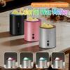 Multicolor Light Wax Warmer Aluminum Alloy Oil Burner Multi-functional Aroma Lamp  Bedroom Decor