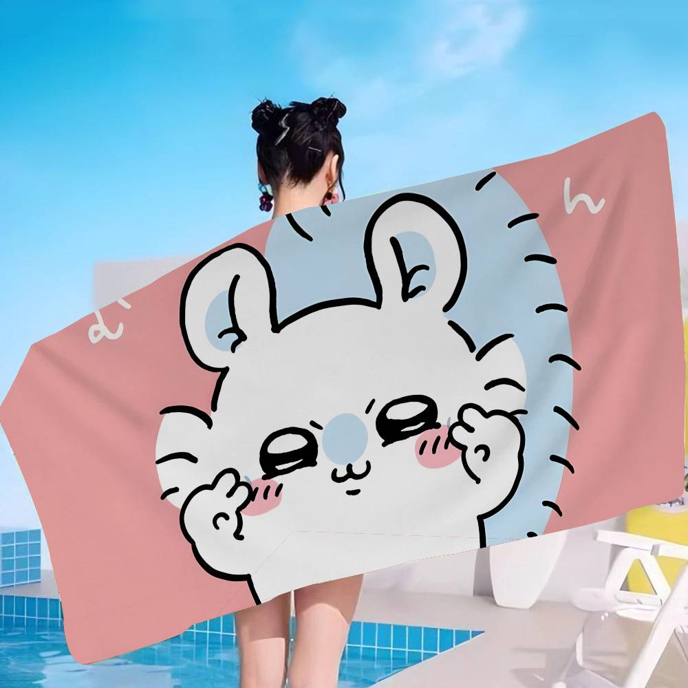 Cartoon M-MomongaS Microfiber Beach Towel Absorbent Quick dry Soft Yoga Swimming Resort Mountain Climbing Towel