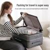TOBOOG 24-inch Front-Opening Hardside Luggage with Cup Holder