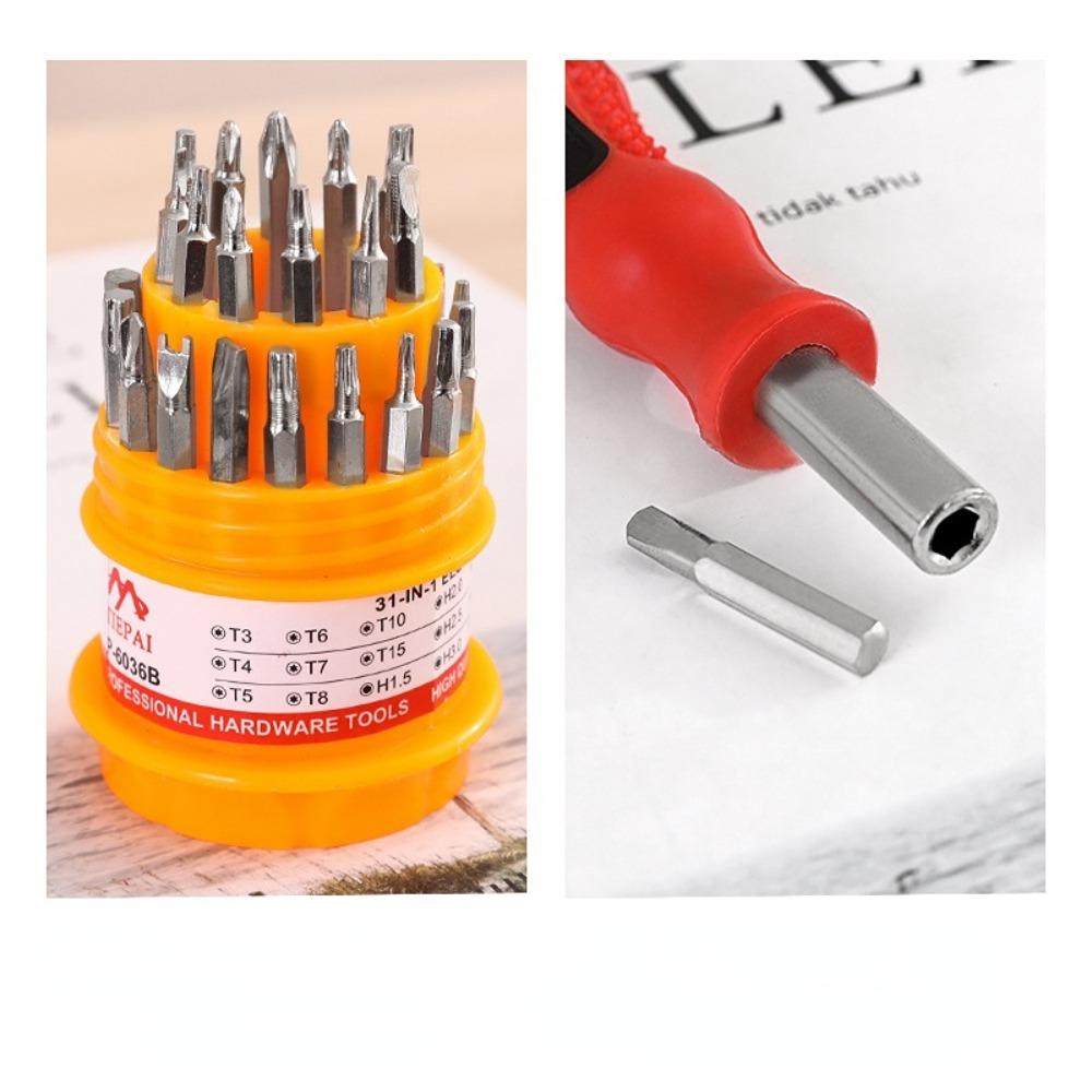Torx Bits Screw Driver Set Screwdriver Bits Kit Combination Screwdriver 31 In 1 Screwdriver Set