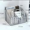 Transparent Pen Container Acrylic Cosmetics Organizer Box Creative Makeup Brushes Holder
