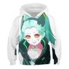 Cyberpunk Cyberpunk, Edge Walker Children's Hooded Sweater 3D Digital Printing Children's Jacket Men