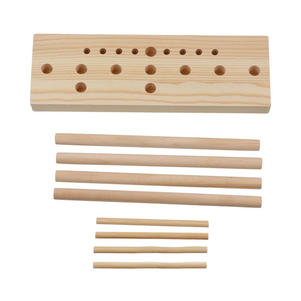 Adjustable Ribbon Bow Maker Board Sticks Bow Making Tool Bows Makers Kit  Party Decorations