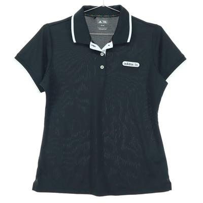 Schönheitsprodukte adidas Weiße Linie am Kragen Kurzarm-Poloshirt Golf Herren Gebraucht