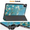 For Huawei MatePad SE 11 Stand Case Pattern Print Leather Tablet Cover