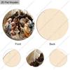 Holy Night Nativity Scene Pendant, Decoration of Home Walls or Doors, 2d Flat Wooden, Christmas Decoration, Gifts for Friends and Family