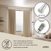 Umbra Anywhere Rod Lem Matte Silver Divider Tension Rod Curtain Rod 91.4-167.6cm