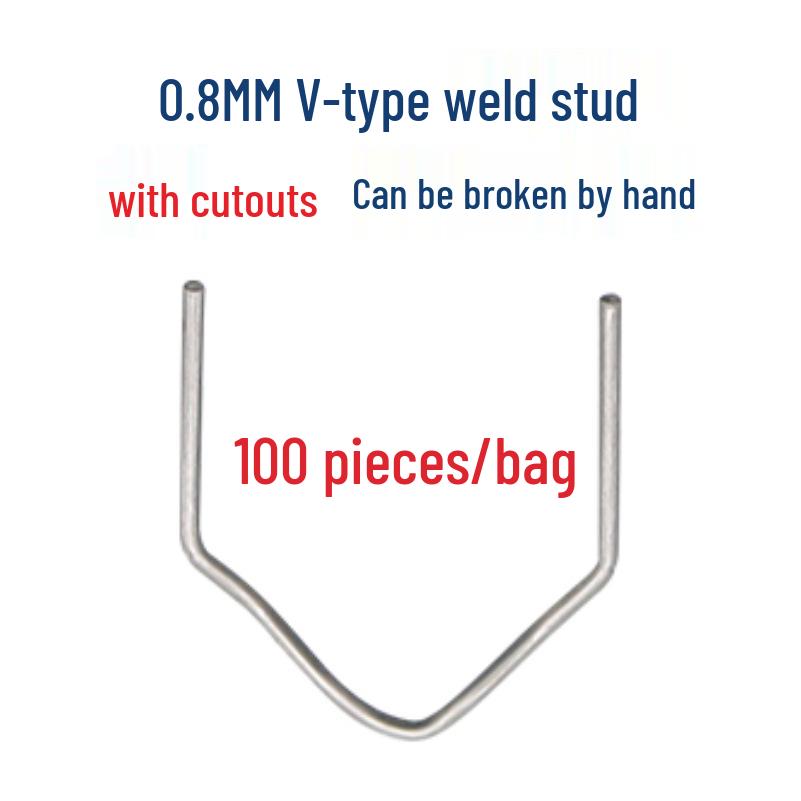Car Bumper Repair Welding Nails Kit - Plastic Parts & Hot Melt Rivets