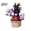 Halloween Night Light Light Plug-in Resin Seesaw Ghost And Dead Tree Child-friendly Lamp Waterproof Spooky Decor for Bedroom Party Ornament Scary