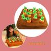 Pet Dog Chew Toy Pull Up Carrots Radish Vegetable Plush Child Educational Toys
