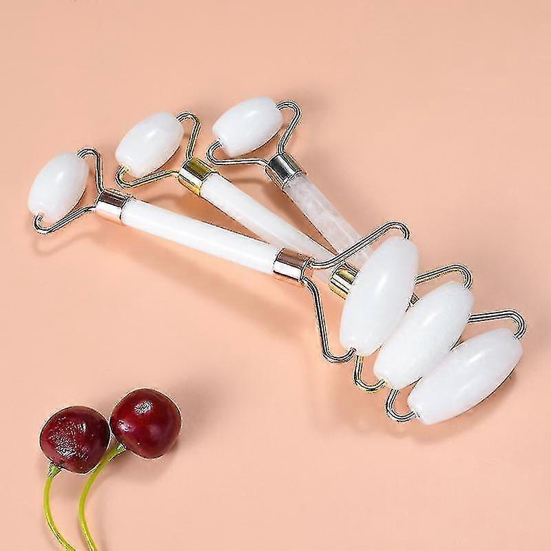 Jade Crystal Roller Stone Massage Body Anti-wrinkle Ascending Facial