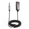 UGREEN Bluetooth5.3 Car Receiver Bluetooth Receiver Bluetooth Hands-free Calling Car Audio 3.5mm USB Type Can Connect Two Smartphones Simultaneously C