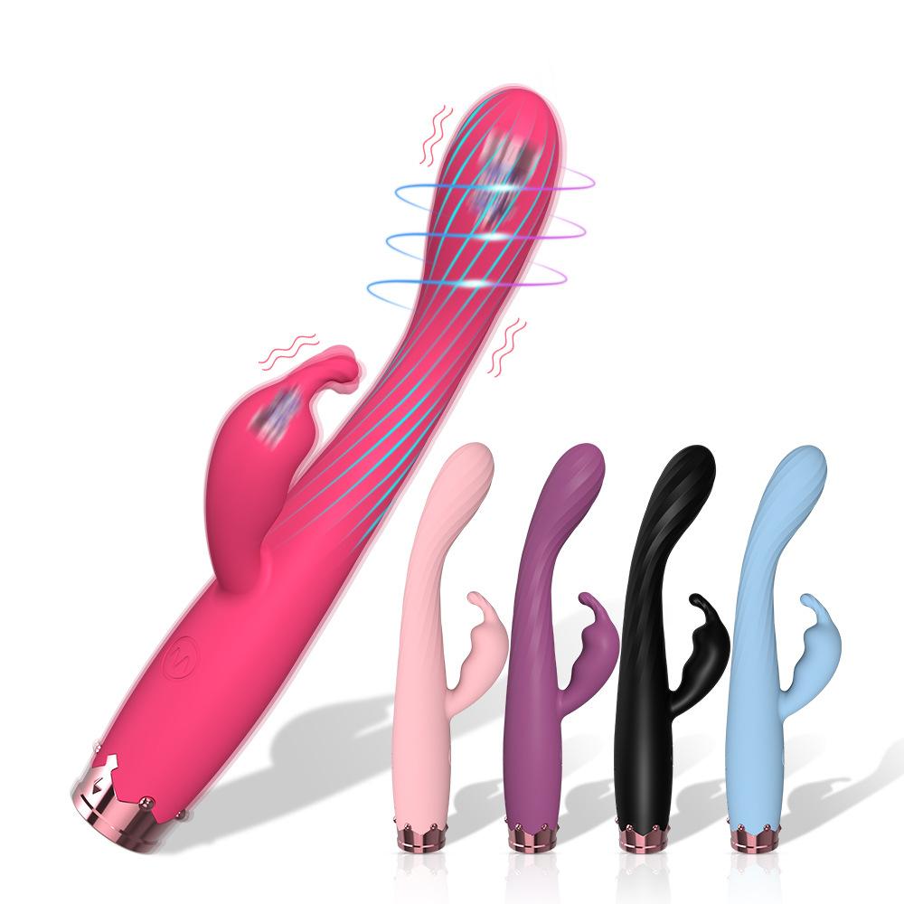 Puternic pentru începători G-Spot Vibrator iepure pentru femei 10 viteze mamelon stimularea clitorisului orgasm feminin Jucării sexuale în formă de deget
