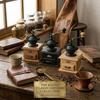 Kalita Classic Mill BR Brown Coffee Grinder Wooden and Aluminum Adjustable Grind Hand Grinder A and Stylish Coffee Grinder Perfect for Outdoor and