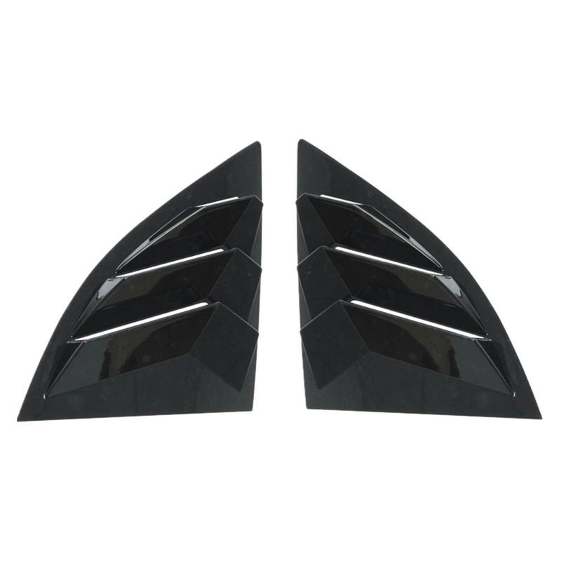 For Toyota Supra A90 A91 2024 2025 Car Rear Window Louver Shutter Cover Side Vent Trim Windshield Cover