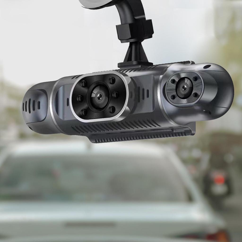 4 Channel 3 Inch Car 1080P FHD DVR Camera Car Video Recorder Front and Rear Driving Recorder Car Black Box Camera Driving Recorder