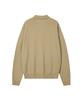 REST&RECREATION Wool Polo Knit Top - Beige