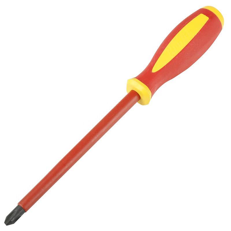 Kunjie Smide VDE Two-Color Slotted Screwdriver 4.0x100mm
