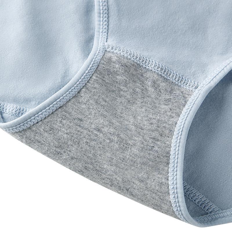 Bawełniana bielizna w pasie dla kobiet Oddychająca i minimalistyczna bielizna Antybakteryjna figi w pudełku