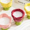 Scented Candle Tulip Flower Shape Creative Gift Handmade Birthday Scented Candle Home Decoration Holiday Decoration