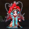 Chinese Opera Character Decoration Silk Doll Peking Opera Mask Doll Chinese Handmade Decorative Gifts Shop decoration Doll