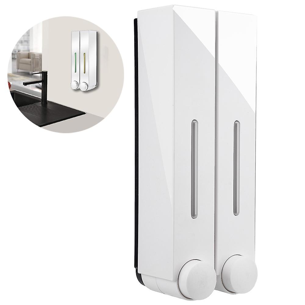 

Настенный дозатор для мыла для шампуня, геля для душа слоновая кость