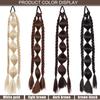 Queue de cheval synthétique à bulles Élastique Style Tresse Queue de cheval Extension de cheveux Perruque Convient aux Femmes Filles Port quotidien