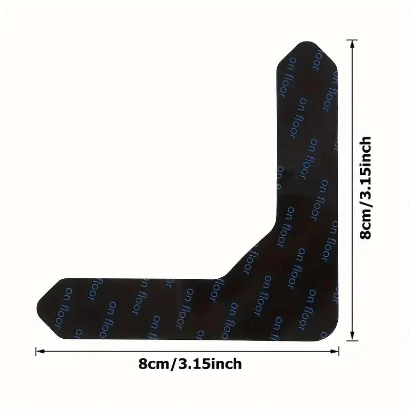 Non-slip Washable Carpet Stickers, Hardwood Corner Carpets, Prevent Carpet Movement and Piping, U-shaped Carpet Stickers