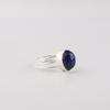 Natural Lapis Lazuli Gemstone 925 Sterling Silver Handmade Women Jewelry Designer Proposal Ring For Her RR-73-24