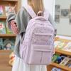 Lightweight Student Schoolbag Stars Print Women's Large Capacity Backpack