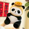 Panda Doll Hamburger Plush Toy Cartoon Soft Toy Stuffed Animal Home Gift Decor