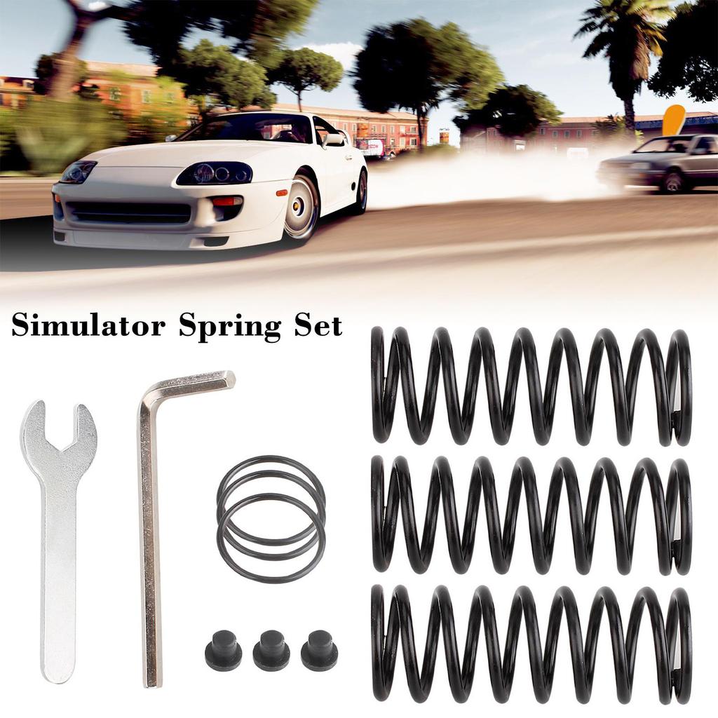 Volante de Corrida Mola Reforçada Freio Acelerador Embreagem Pedal Mola Upgrade para G25 G27 G29 G920 G923 Acessórios para Jogos