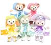 Teddy Bear Mail Order Alice Cookie Anne Clothes Dress Up Costume with Backpack Lemon for Going Out Without Body for S Size