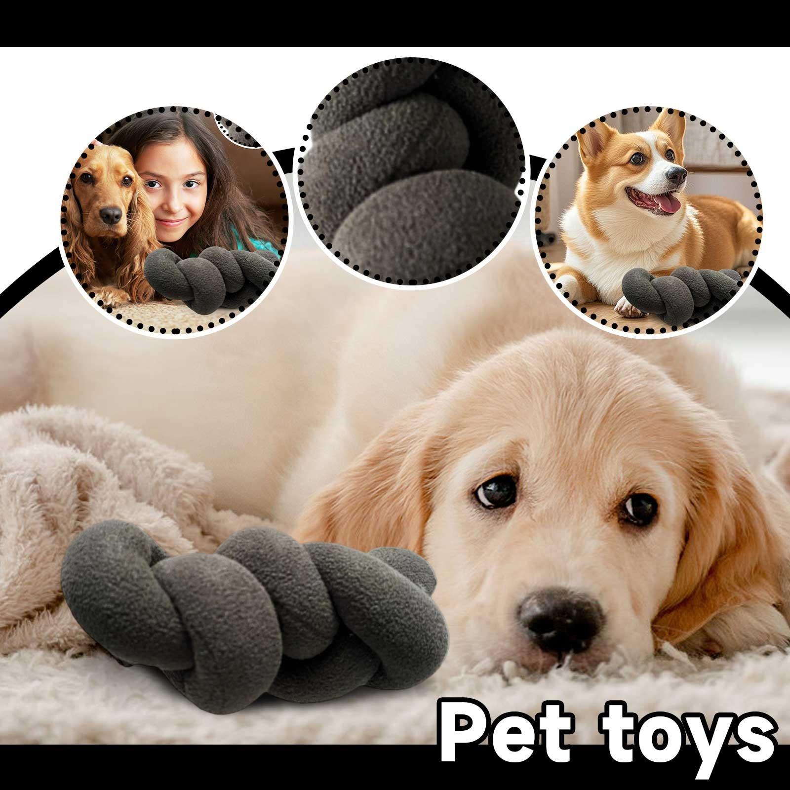 

Неразрушимые игрушки для собак, интерактивные игрушки для собак, жевательные игрушки, неразрушимые пищащие игрушки для собак, мягкие плюшевые игрушки для игр и дрессировки One Size