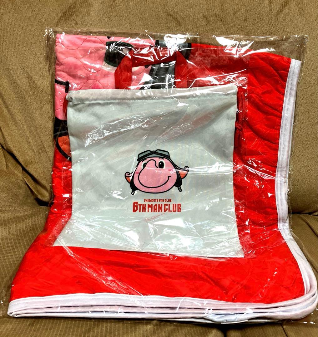 [USED] Not for sale: Chiba Jets Fan Club exclusive item - Jumbo-kun blanket