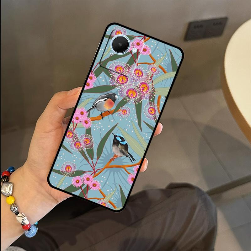 

Robins Bird Case For Realme C71 C75 C55 C51 C53 C25 C63 C61 C65 C67 GT6 GT7 Pro 11 12 13 14 15 Pro Plus Realme GT7