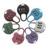 1pcs Mini Metal Outdoor Combination Code Gym Diary Protector Luggage Security Tool Password Lock Padlock 3 Digit Dial