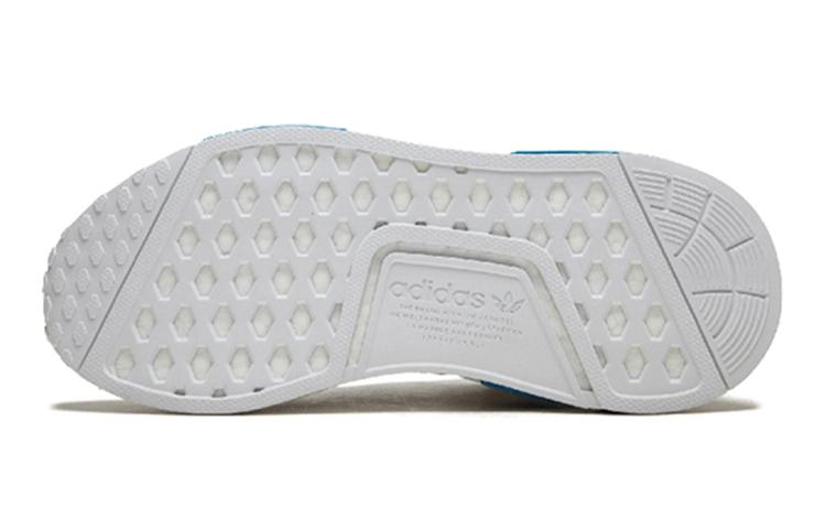 adidas NMD R1 Cloud White Bright Blue Youth AQ1785