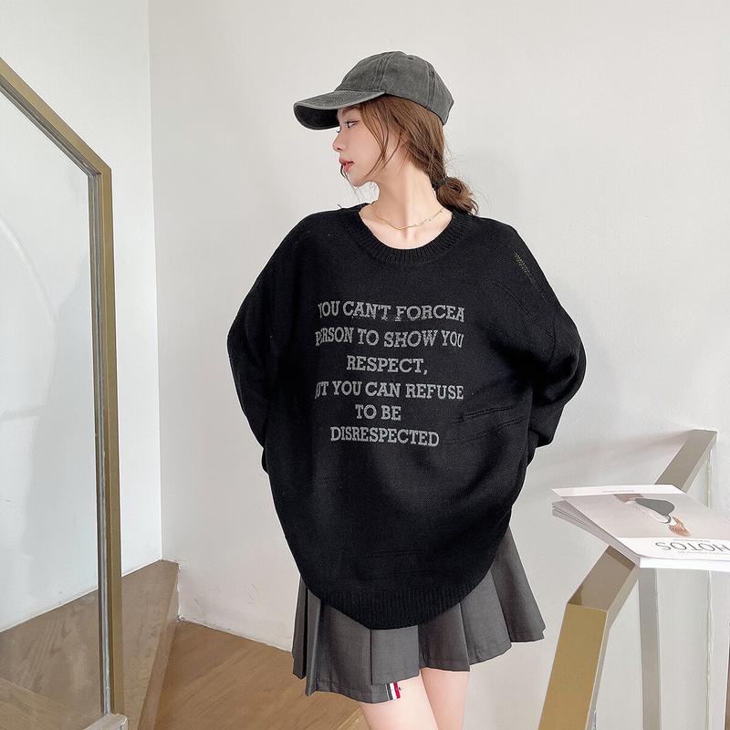 IMAGINEX Women's Fashion Casual Long-Sleeve Knit Sweater
