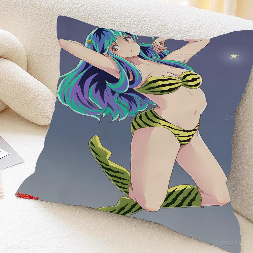 Urusei Yatsura Anime Pillow Cover Design Cushion Cover Decor Holiday Decorati