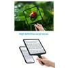 5X Flat Magnifying Glass, Made of Fresnel Lens, Can Be Used To Observe Small Objects. It Has A Easy and Fashionable Shape. It Is An Excellent
