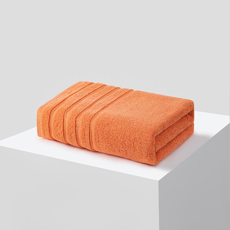 Yougang Multi-color Pure Cotton Bath Towel Square Towel Household Plain Color A Soft Absorbent Gift Three-piece Set